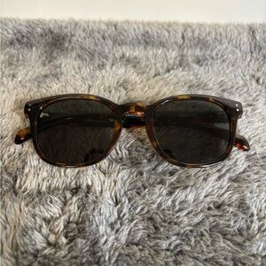 Uniqlo Brown Wayfarer Sunglasses Timeless Design